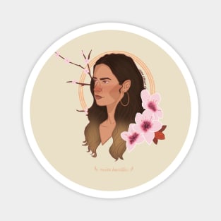 Rosita + cherry blossoms Magnet